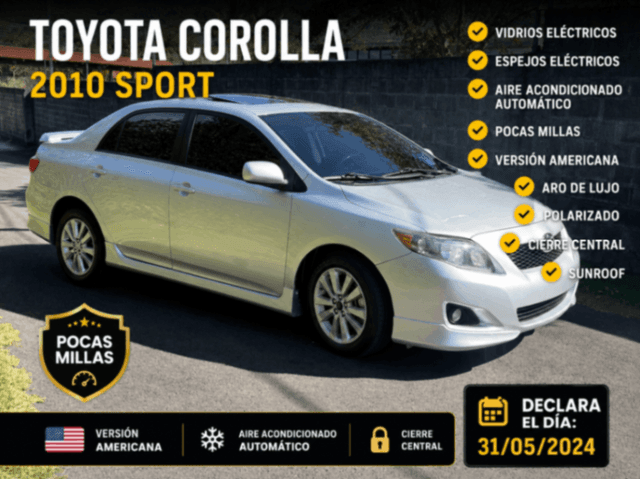 Toyota Corolla 2010